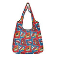 Comic Book Cells 3 Pack of Foldable Shopping Bags Default Title 3-Pack Shopping Bags comic Printed Offshore