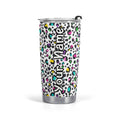 Personalised Animal Print In Colour Stainless Steel 20oz Travel Mug Default Title Personalised 20oz Travel Mug animal Printed Offshore