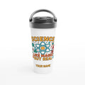 Personalised - Science, Like Magic But Real - White 15oz Stainless Steel Travel Mug Default Title Personalised Travel Mug Globally Fulfilled Science
