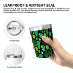 Cactus Plants Small Stainless Steel Travel Mug Cup 12oz/350ml