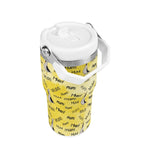 Personalised - Mum Seagulls - 20oz Stainless Steel Tumbler Screw On Lid With Straw Personalised 20oz Tumbler with Top Handle animal Mum Printed Offshore