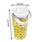 Personalised - Mum Seagulls - 20oz Stainless Steel Tumbler Screw On Lid With Straw Personalised 20oz Tumbler with Top Handle animal Mum Printed Offshore