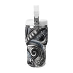 Personalised Black And White Guitar 20oz Stainless Steel Tumbler Screw On Lid With Straw Personalised 20oz Tumbler with Top Handle Music Printed Offshore