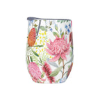 Personalised Australian Flowers 12oz Wine Tumbler / Travel Mug Personalised Wine Tumbler / Travel Mug Plants Printed Offshore