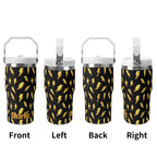 Personalised Lightning Bolts 20oz Stainless Steel Tumbler Screw On Lid With Straw Personalised 20oz Tumbler with Top Handle comic Printed Offshore