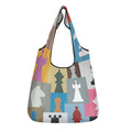 Colourful Chess 3 Pack of Foldable Shopping Bags Default Title 3-Pack Shopping Bags Chess Games Printed Offshore