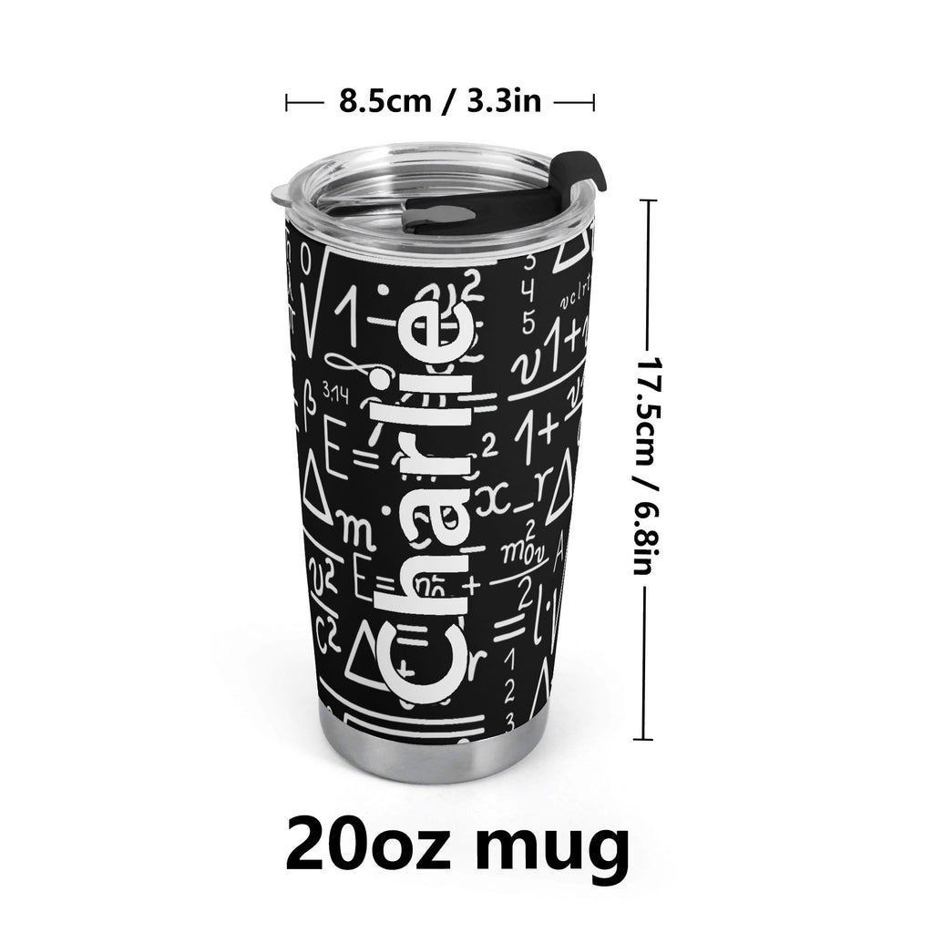 Personalised Mathematics Stainless Steel 20oz Travel Mug Personalised 20oz Travel Mug Maths Printed Offshore