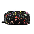Colourful Music Notes, Quavers Chest Crossbody Bag with Adjustable Strap Chest Crossbody Bag Music Printed Offshore
