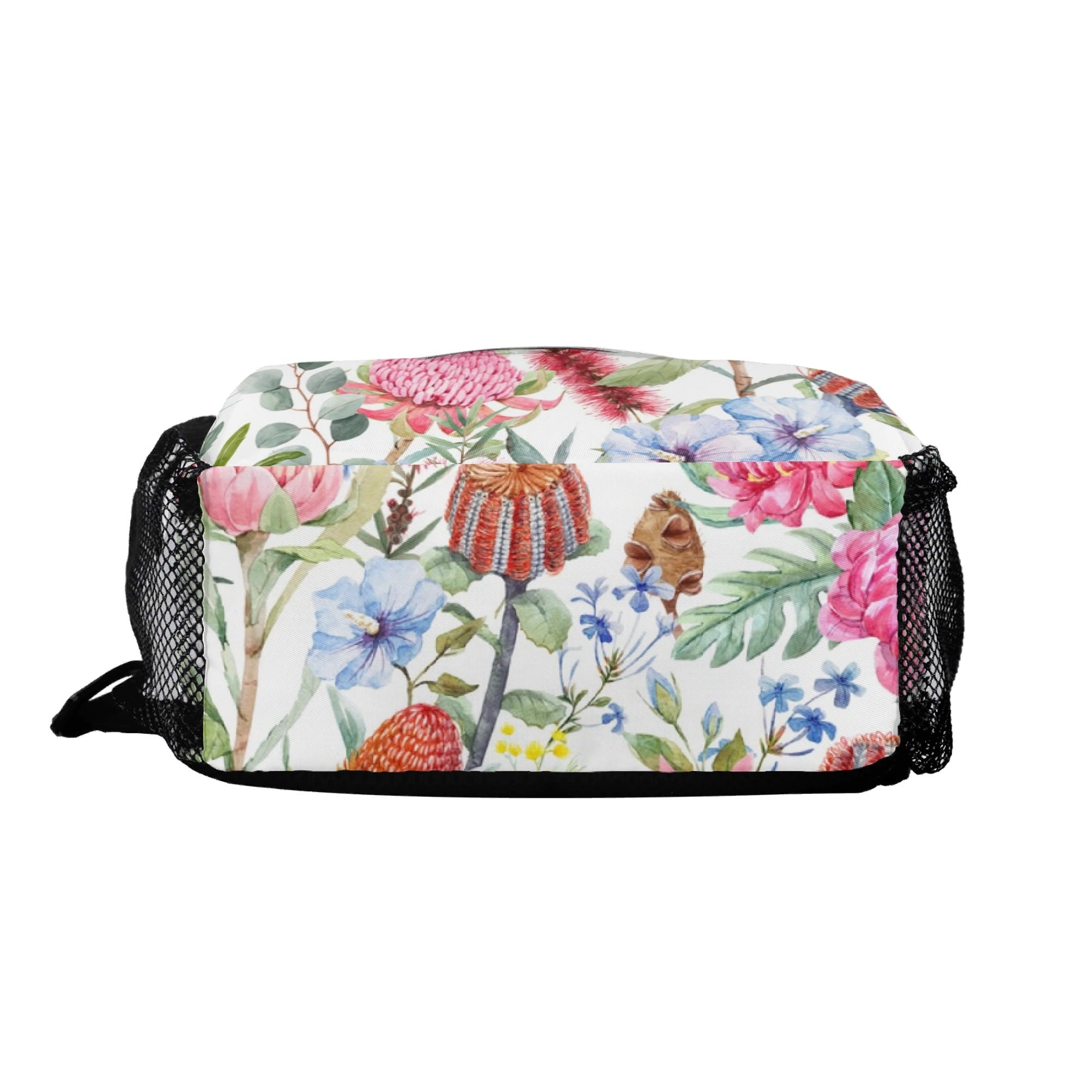 Australian Flowers Chest Crossbody Bag with Adjustable Strap Chest Crossbody Bag Plants Printed Offshore