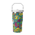 Personalised Crazy Characters 20oz Stainless Steel Tumbler Screw On Lid With Straw Default Title Personalised 20oz Tumbler with Top Handle Printed Offshore Sci Fi