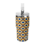 Personalised Retro Eyes 20oz Stainless Steel Tumbler Screw On Lid With Straw Personalised 20oz Tumbler with Top Handle Printed Offshore Retro
