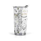 Personalised Bears Stainless Steel 20oz Travel Mug Default Title Personalised 20oz Travel Mug animal Printed Offshore