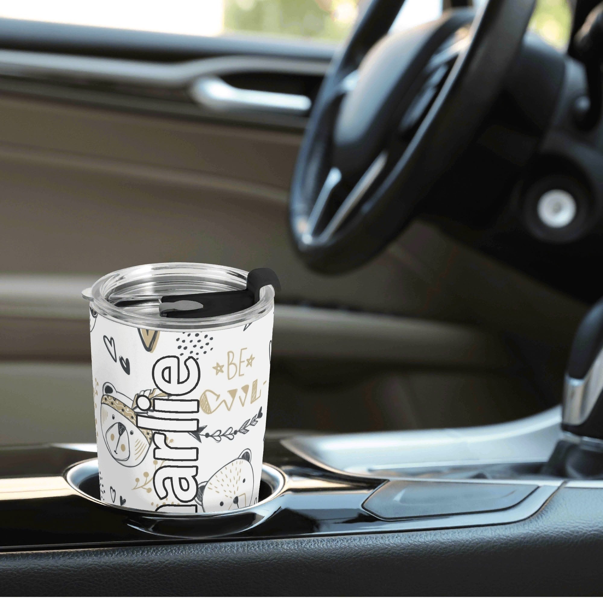 Personalised - Bears - Stainless Steel 20oz Travel Mug Personalised 20oz Travel Mug animal Printed Offshore