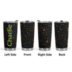 Personalised Stars And Swirls Stainless Steel 20oz Travel Mug Personalised 20oz Travel Mug Printed Offshore