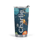 Personalised Galaxy Stainless Steel 20oz Travel Mug Default Title Personalised 20oz Travel Mug Printed Offshore Space