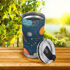 Personalised Galaxy Stainless Steel 20oz Travel Mug Personalised 20oz Travel Mug Printed Offshore Space
