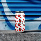 Personalised Ladybugs 300ml Stainless Steel Can Shaped Tumbler With Straw Lid Personalised 300ml Can Shaped Tumbler animal Printed Offshore
