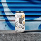 Personalised Cat Hello 300ml Stainless Steel Can Shaped Tumbler With Straw Lid Personalised 300ml Can Shaped Tumbler animal Printed Offshore