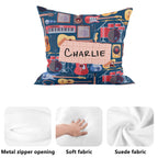 Personalised Music Instruments Cushion Cover Personalised Cushion Cover Globally Fulfilled Music