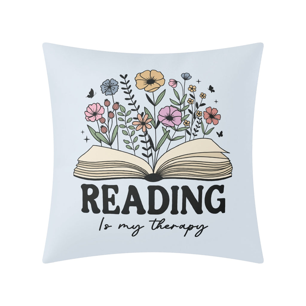Reading Is My Therapy Cushion Cover Cushion Cover Printed Offshore Reading