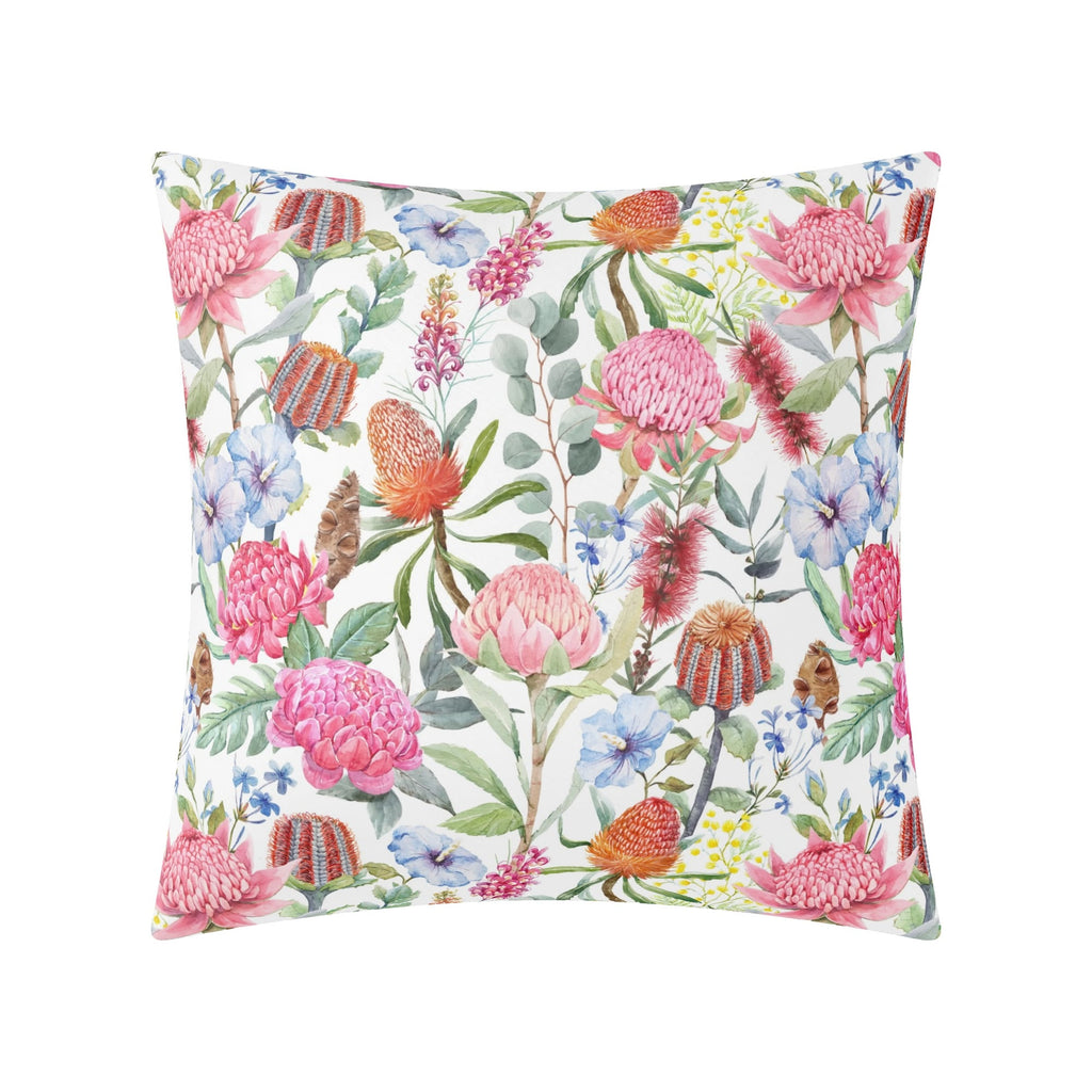 Australian Flowers Cushion Cover Cushion Cover Plants Printed Offshore