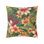 Vintage Hawaiian Floral Cushion Cover Cushion Cover Plants Printed Offshore
