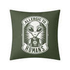 Alien, Allergic To Humans Cushion Cover Cushion Cover Printed Offshore Sci Fi