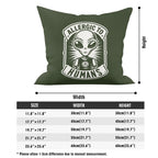Alien, Allergic To Humans Cushion Cover Cushion Cover Printed Offshore Sci Fi