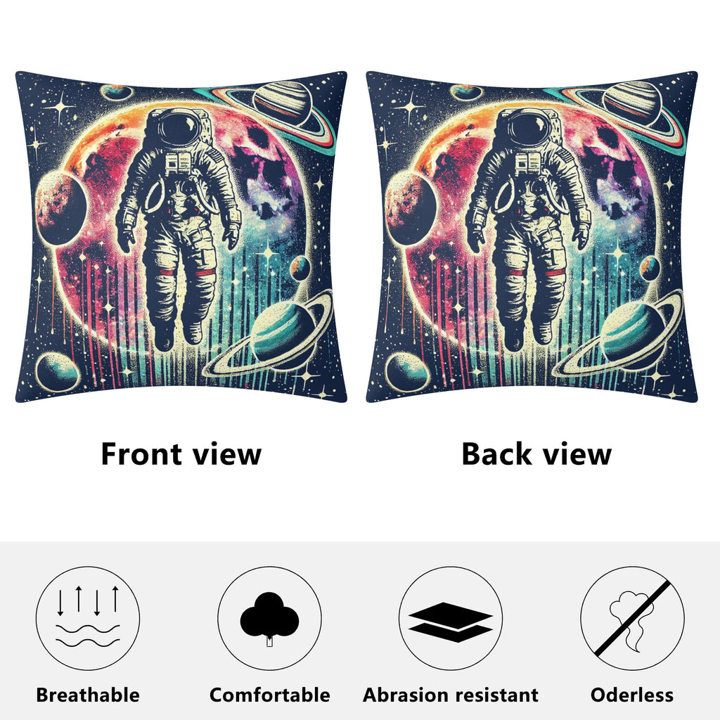 Astronaut In Space Cushion Cover Cushion Cover Printed Offshore Space