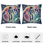 Astronaut In Space Cushion Cover Cushion Cover Printed Offshore Space