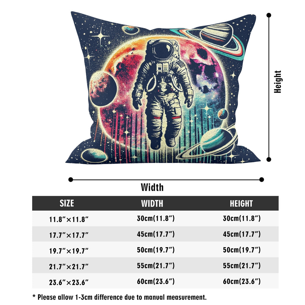 Astronaut In Space Cushion Cover Cushion Cover Printed Offshore Space
