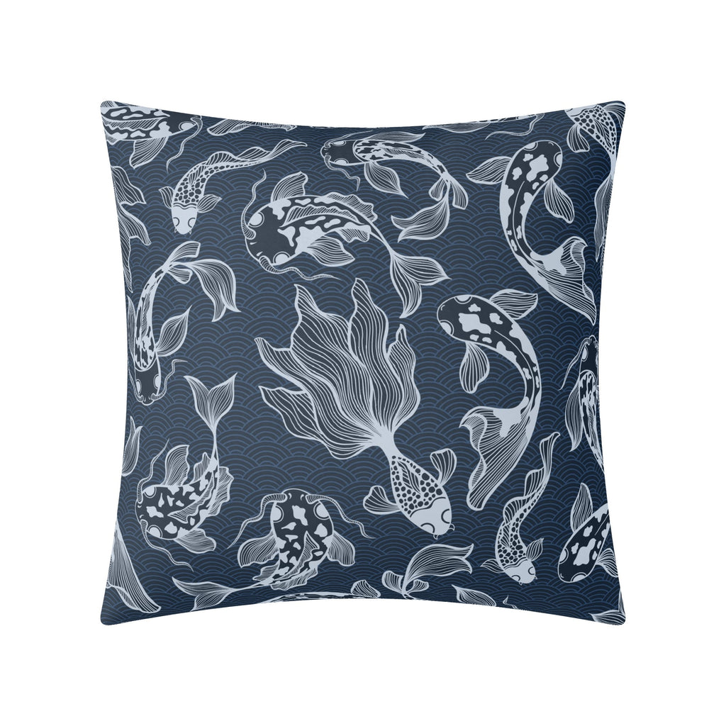 Blue Fish Cushion Cover Cushion Cover animal Printed Offshore