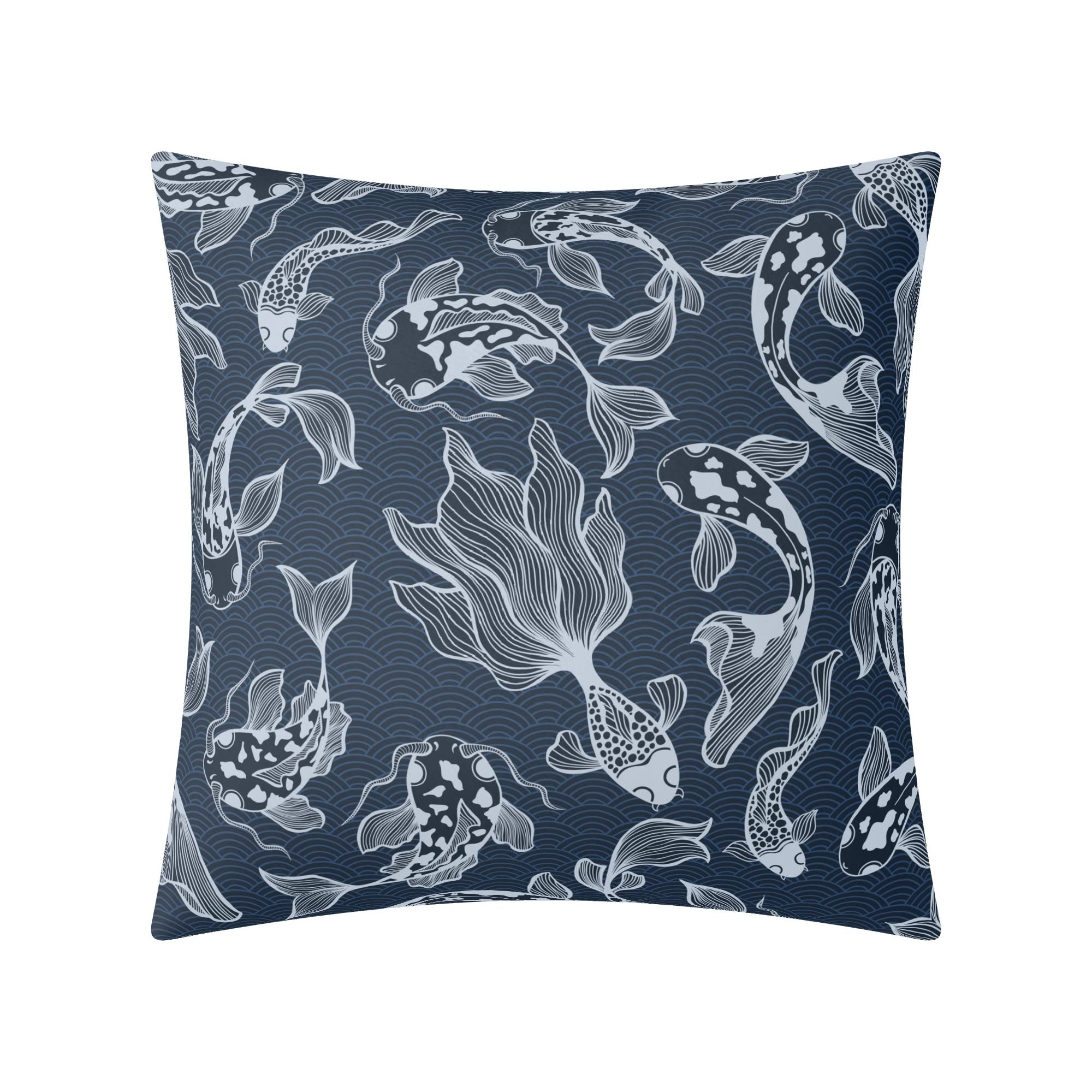 Blue Fish Cushion Cover Cushion Cover animal Printed Offshore