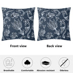 Blue Fish Cushion Cover Cushion Cover animal Printed Offshore