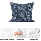 Blue Fish Cushion Cover Cushion Cover animal Printed Offshore