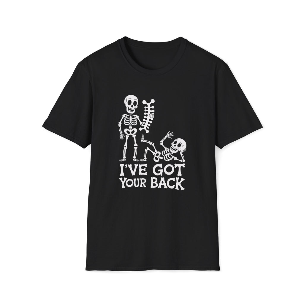 Skeleton, I've Got Your Back - Unisex Softstyle T-Shirt