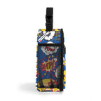 Personalised Comic Book Blue Insulated School Lunch Bag Personalised Lunch Bag Comic Printed Offshore