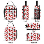 Personalised Ladybugs Insulated School Lunch Bag Personalised Lunch Bag animal Printed Offshore