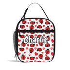 Personalised Ladybugs Insulated School Lunch Bag Personalised Lunch Bag animal Printed Offshore