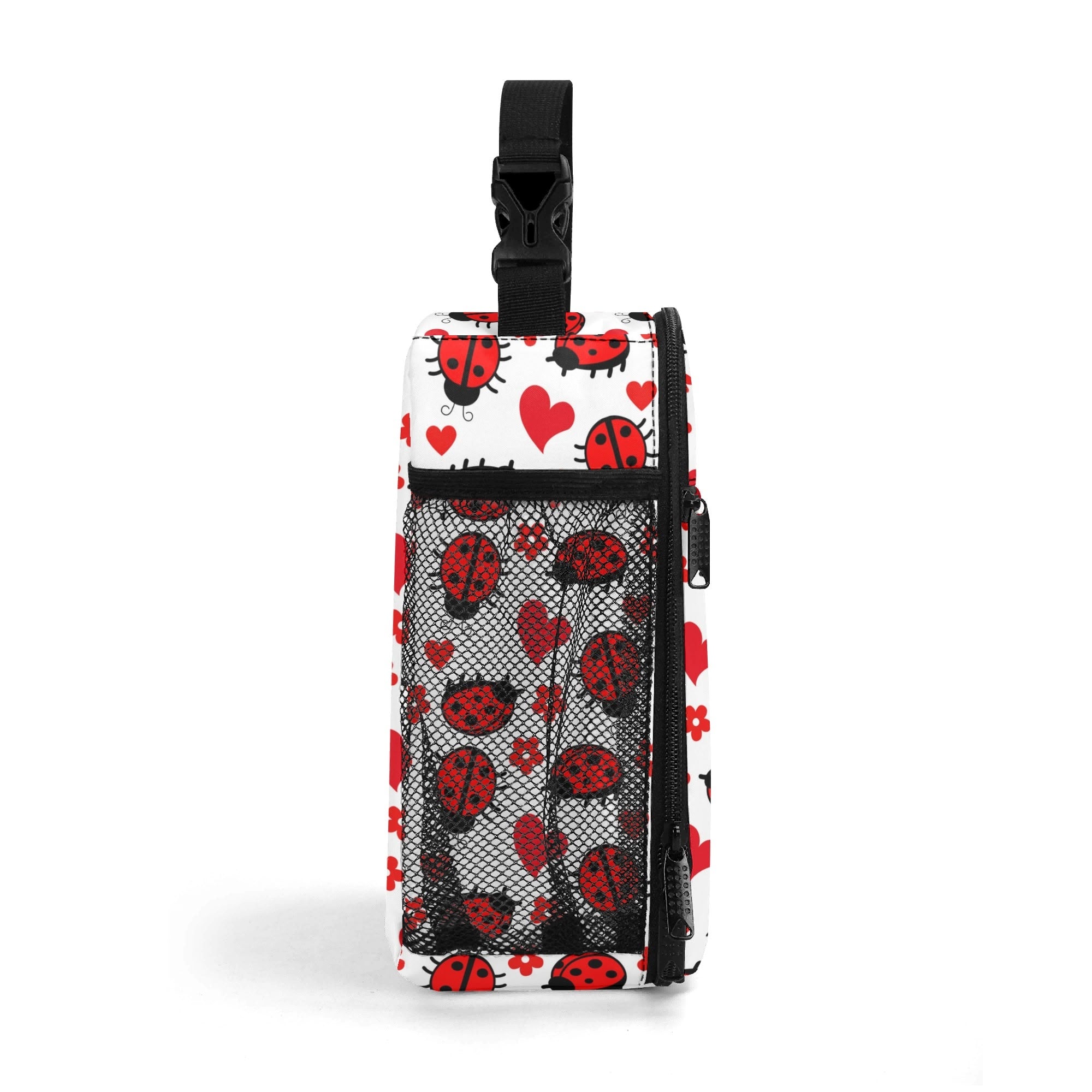 Personalised Ladybugs Insulated School Lunch Bag Personalised Lunch Bag animal Printed Offshore