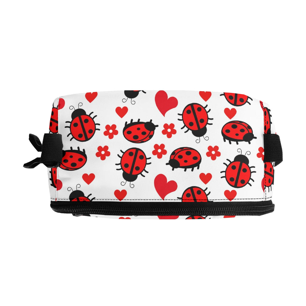 Personalised Ladybugs Insulated School Lunch Bag Personalised Lunch Bag animal Printed Offshore