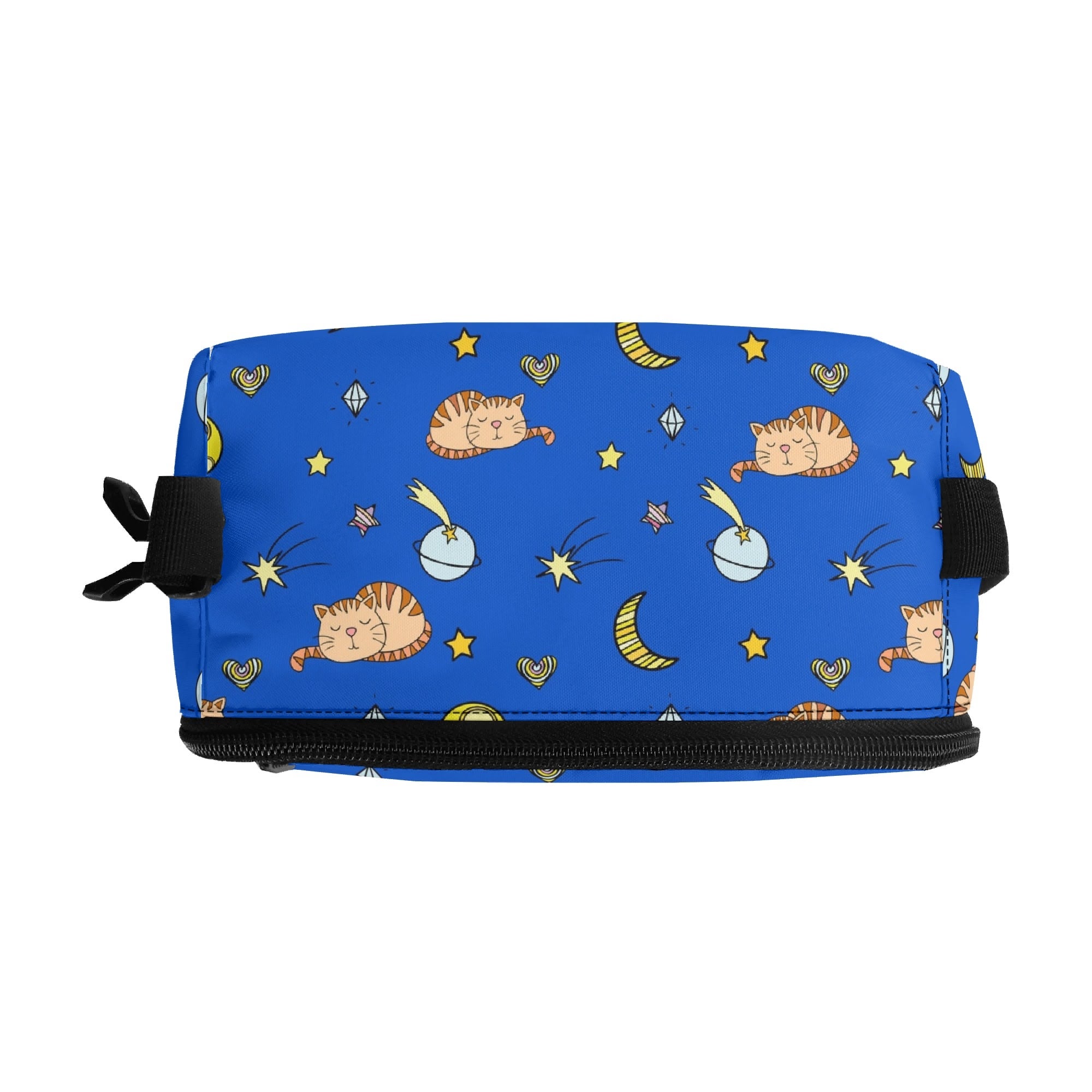 Personalised Cats In Space Insulated School Lunch Bag Personalised Lunch Bag animal Printed Offshore