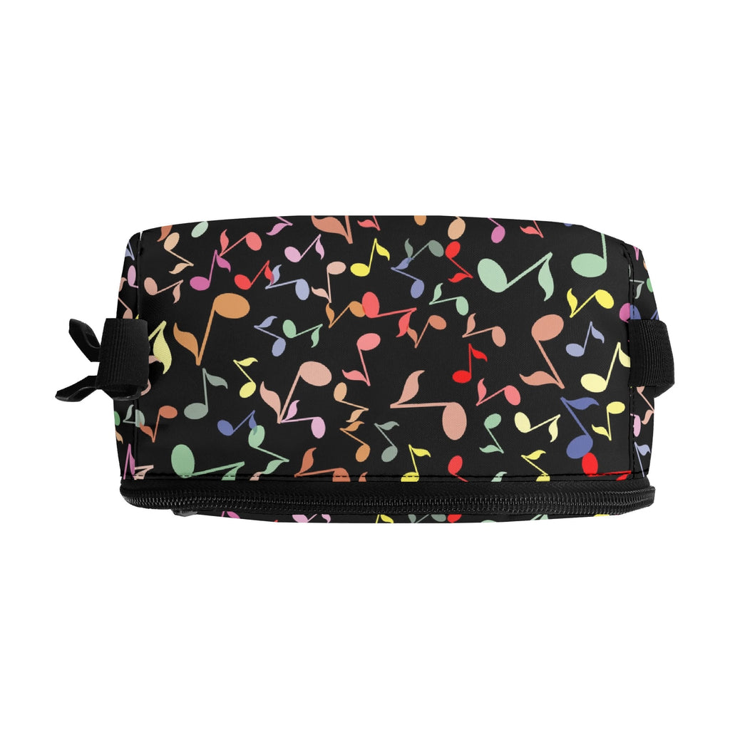 Personalised - Colourful Music Notes - Insulated School Lunch Bag Personalised Lunch Bag Music Printed Offshore