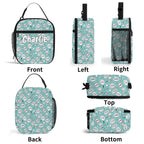 Personalised Comic Book Speech Bubbles Insulated School Lunch Bag Personalised Lunch Bag Comic Printed Offshore