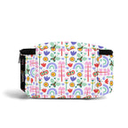 Personalised - Flowers And Butterflies - Insulated School Lunch Bag Personalised Lunch Bag Plants Printed Offshore