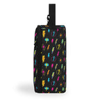 Personalised - Fun Lightning - Insulated School Lunch Bag Personalised Lunch Bag Comic Printed Offshore