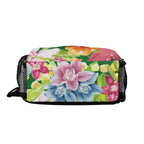 Bright Floral Chest Crossbody Bag with Adjustable Strap Chest Crossbody Bag Plants Printed Offshore