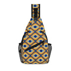 Retro Eyes Chest Crossbody Bag with Adjustable Strap Default Title Chest Crossbody Bag Printed Offshore Retro