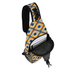 Retro Eyes Chest Crossbody Bag with Adjustable Strap Chest Crossbody Bag Printed Offshore Retro