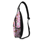 Fast Food Chest Crossbody Bag with Adjustable Strap Chest Crossbody Bag Food Printed Offshore